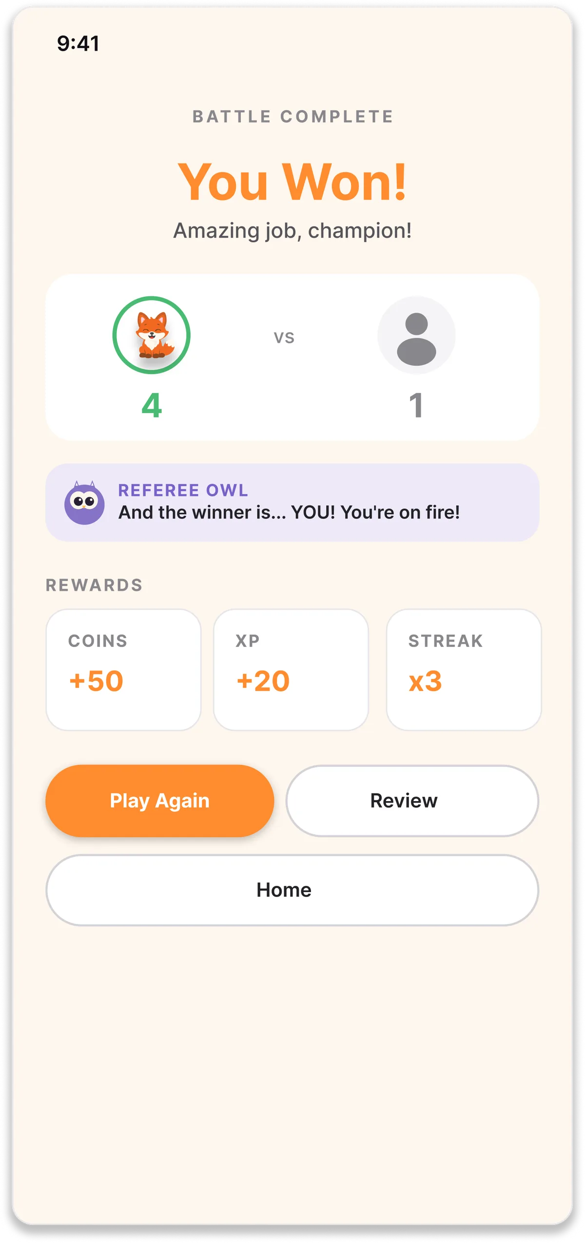 Play Again, Not Buy with Coins