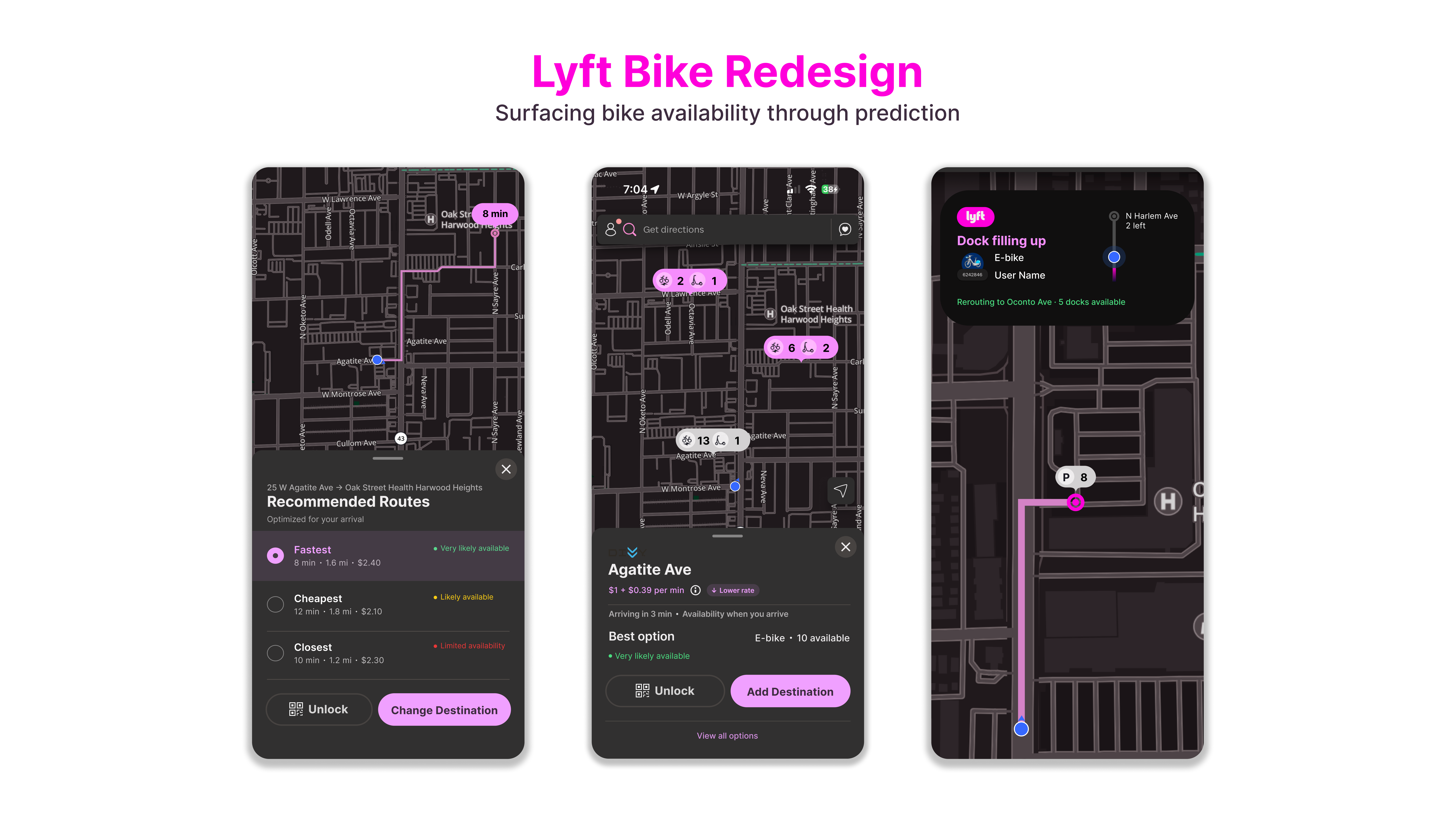 Lyft Bike Redesign